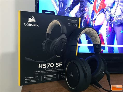 Corsair HS70 Wireless Headset Review - Legit Reviews