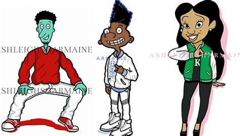 Thirty 90s Cartoon Characters Reimagined as Members of Black ...