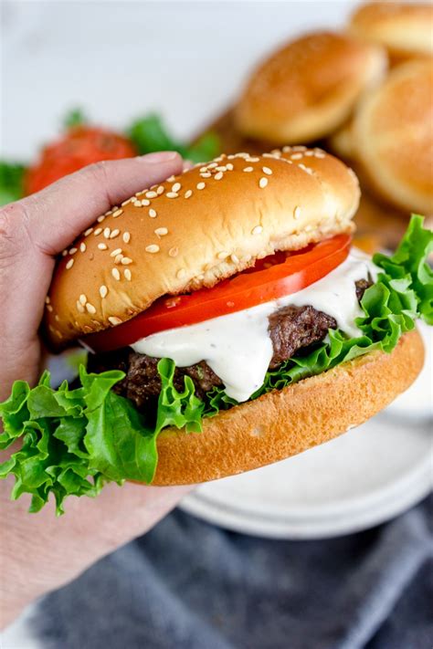 Easy Ranch Burger Recipe - Devour Dinner