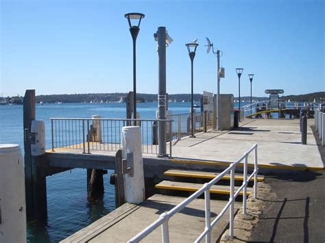 Sydney - City and Suburbs: Rose Bay, ferry wharf