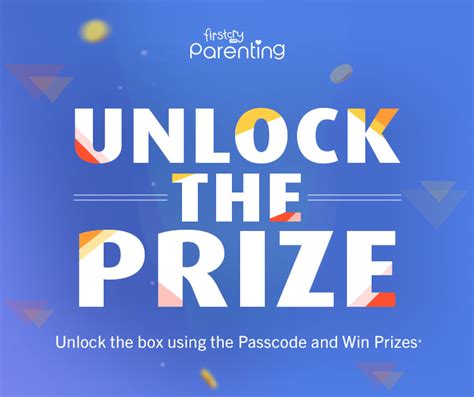 Unlock The Prize Contest – Win Prizes Worth Rs.20,000 | FirstCry Parenting