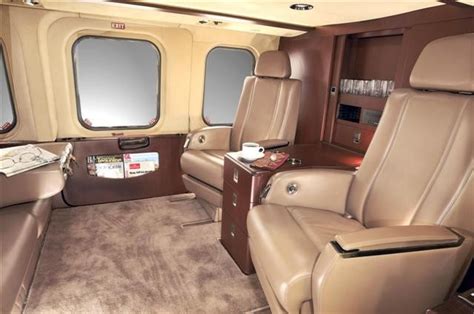 AW139 Helicopter interior - LUXUO