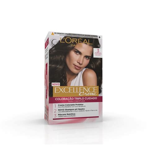 Buy L'Oréal Paris Excellence Creme 3 Dark Brown Hair Dye · Singapore