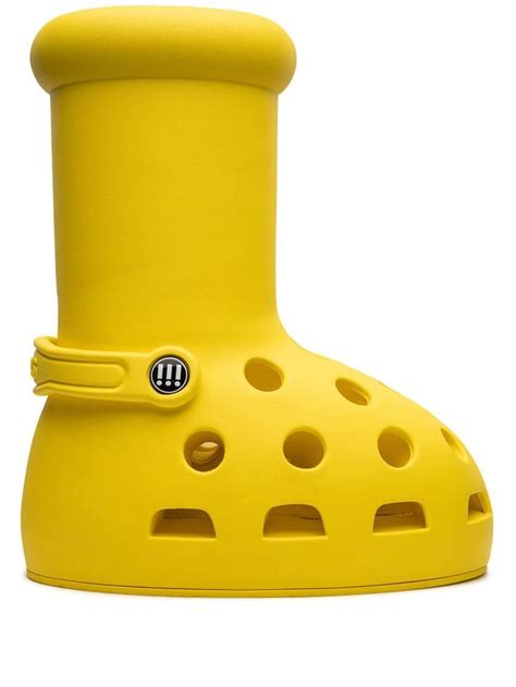 MSCHF X Crocs Big "yellow" Boots for Men | Lyst