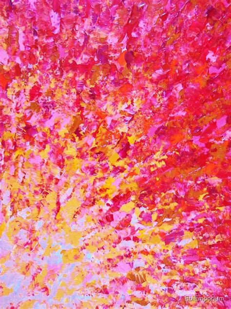 "ROMANTIC DAYS - Lovely Sweet Romance, Valentine's Day Sweetheart Pink Red Abstract Acrylic ...