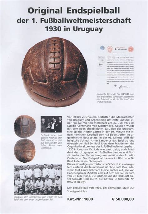 A Brief History of Every Official World Cup Ball Since 1930 | Gizmodo ...