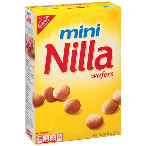 Nilla Wafers Mini Vanilla Wafer Cookies, 11 oz Box - Buy Online in UAE ...