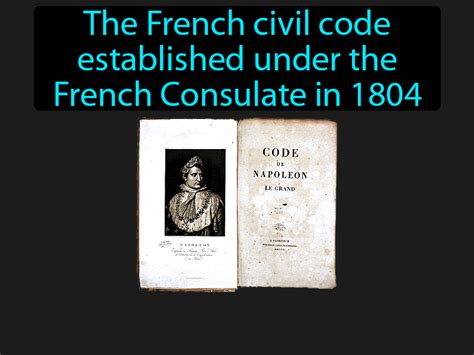 Napoleonic Code Definition & Image | GameSmartz