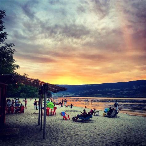 Weekend trip to this beautiful place at lake Neuchâtel😍 ️🙏 #beach #lake #sunset #lacneuchatel # ...