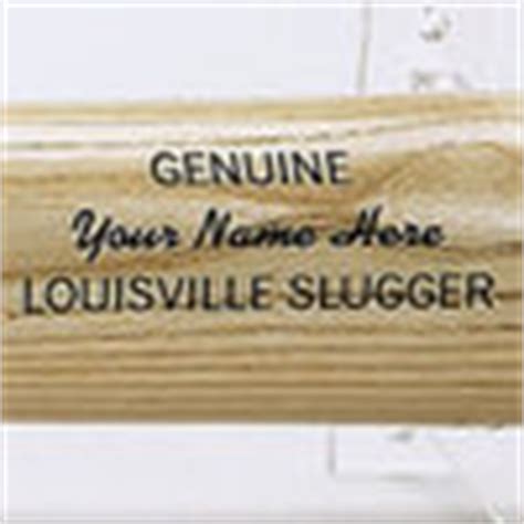 Personalized Louisville Slugger Baseball Bat - The Green Head