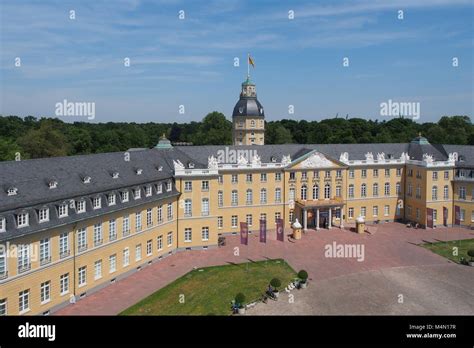 Karlsruhe palace, Germany Stock Photo - Alamy