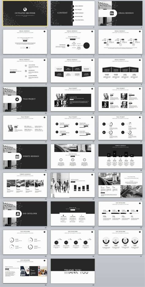 29+ Black Infographic Business PowerPoint Template | Powerpoint ...