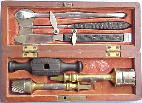 Trepanning/Trepanation kit. circa 1900's : r/Surgicaltool