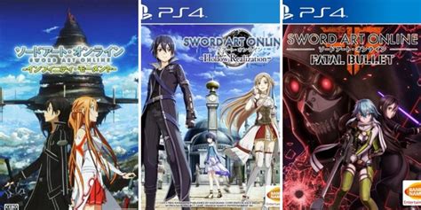 Sword Art Online (SAO) Games in Order (for PS4 and PC) | Gamers Lists