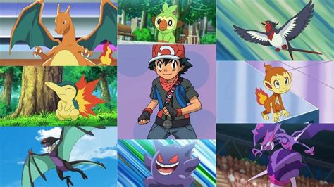 Ash’s Pokemon List - Complete List of Pokemon in the Anime!