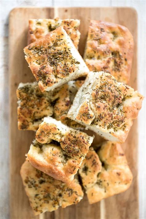 Easy Rosemary Garlic Focaccia Bread - Ahead of Thyme