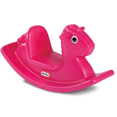 Little Tikes 619854 Toddler Kids Ride On Plastic Rocking Horse Toy, Magenta Pink | eBay