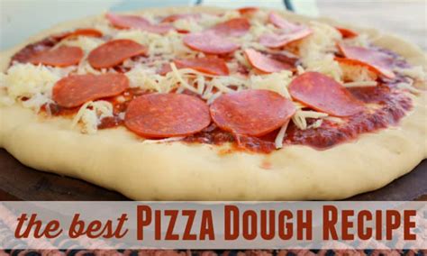 BEST Pizza Dough Recipe