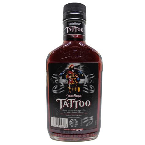 Buy Captain Morgan Tattoo 200ml Online | Reup Liquor