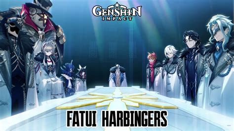 Genshin Impact All 11 Fatui Harbingers - GameRiv