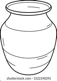 2 658 Clay Pot Outline Images, Stock Photos & Vectors | Shutterstock