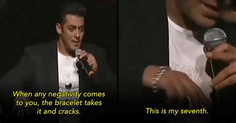 In An Old Video, Salman Khan Talks About His Iconic Bracelet