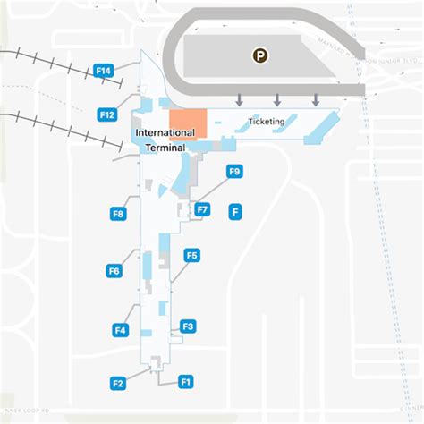 Atlanta Airport Concourse F Map & Guide