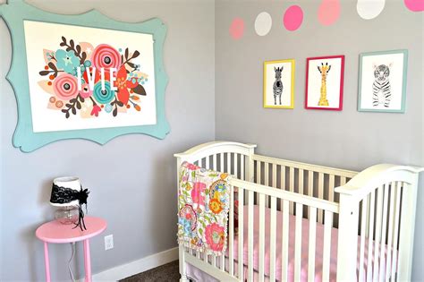 Baby Girl Nursery Wall Art - Lou Lou Girls