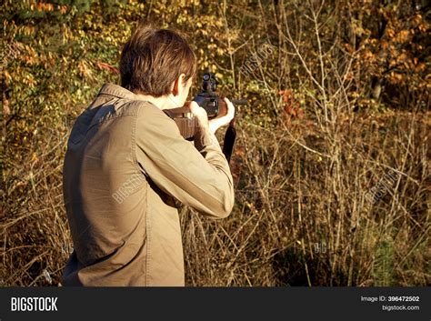 Hunter Hunting Forest Image & Photo (Free Trial) | Bigstock