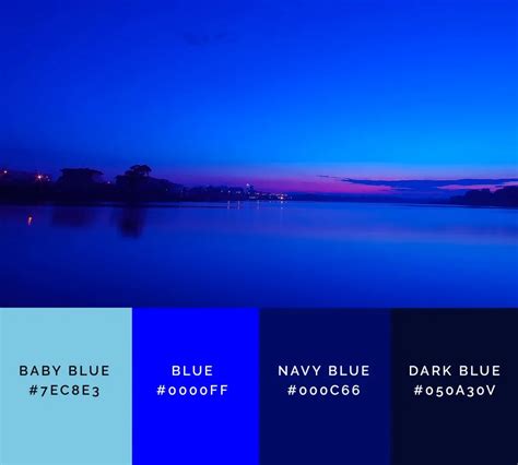 99 Shades of Blue Color with Names, HEX, RGB, & CMYK (2023) • Colors Explained