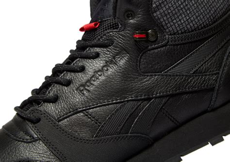 Lyst - Reebok Classic Leather Mid in Black for Men