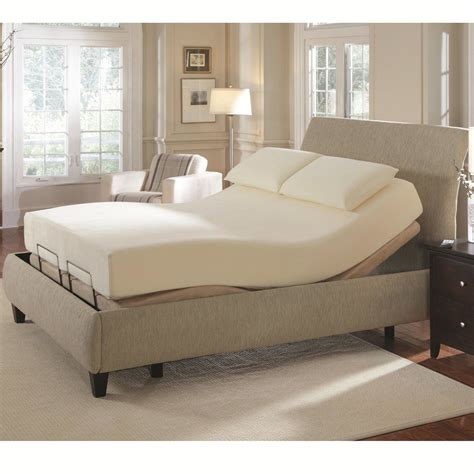 Upholstered Panel Bed | Adjustable bed base, Adjustable beds, Twin bed mattress