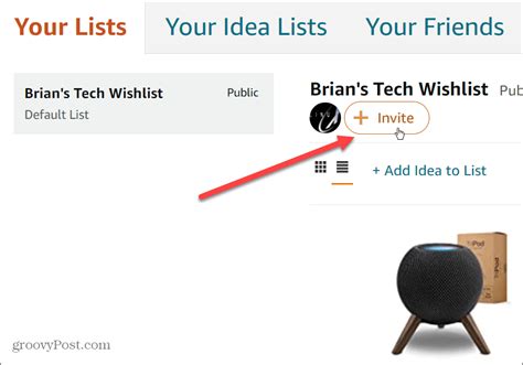 How to Share an Amazon Wish List