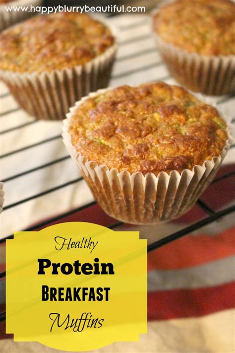 healthy protein breakfast muffins - packed with veggies and protein Protein Breakfast Muffins ...