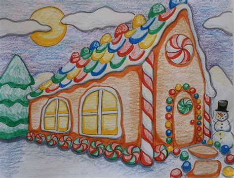 Candy House Drawings