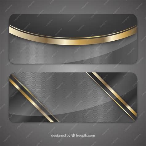 Free Vector | Elegant banners