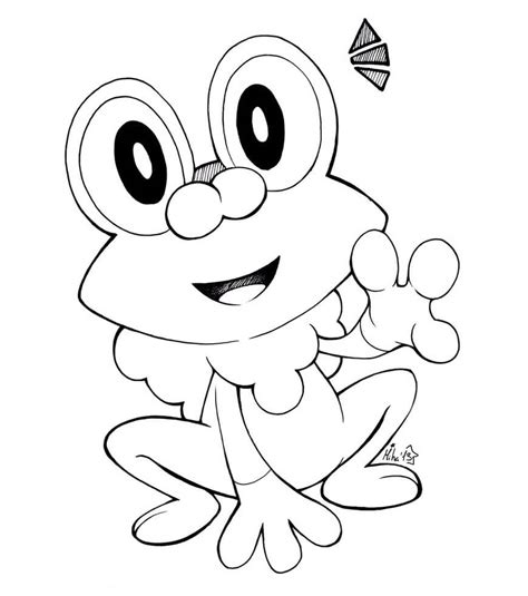 Froakie Pokemon 7 Coloring Page - Free Printable Coloring Pages for Kids