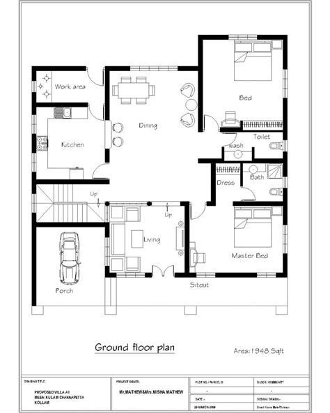 3 Bedroom Duplex House Plans India 8 Images - easyhomeplan