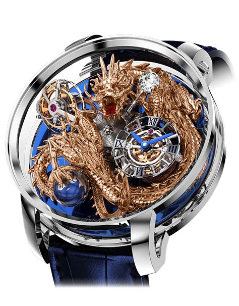 Jacob & Co. Astronomia Sky Platinum Dragon Watch Replica AT112.60.DR.UA ...