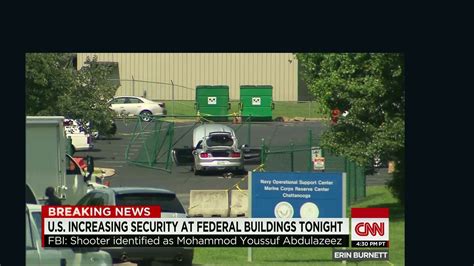 Chattanooga gunman shot at after ramming gates - CNN