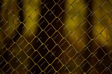 Premium Photo | Green wire fence