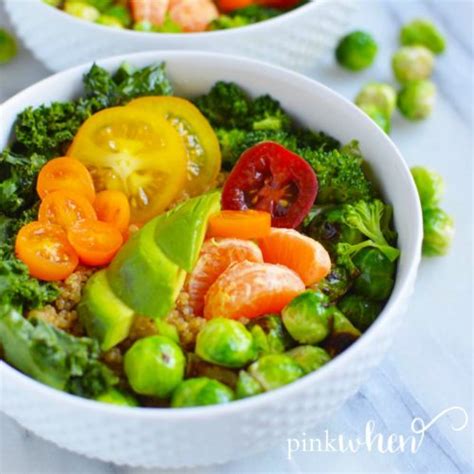 Instant Pot Quinoa Grain Bowl - PinkWhen