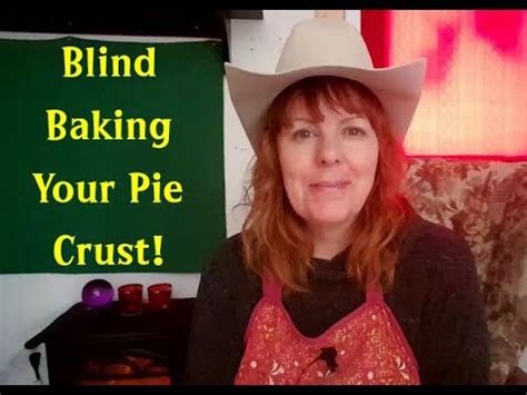 How To Blind Bake Your Pie Crust! - YouTube