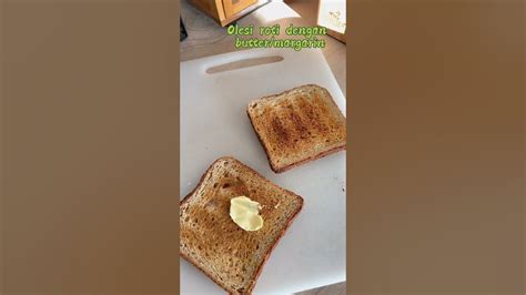 Cara mudah buat alpukat toast sarapan sehat ala rakhma #food #cooking #shorts #france #breakfast ...