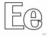 Classic Letter E coloring Page  Free Printable Coloring Pages sketch template