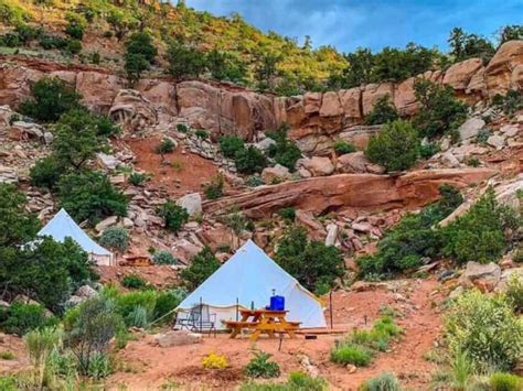 15 Best Spots for Glamping in Zion National Park