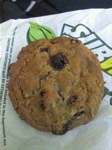 Subway Oatmeal Raisin Cookie - Photo