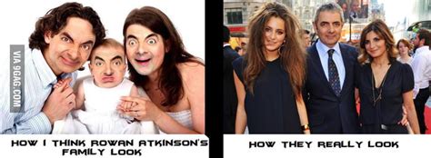 Rowan Atkinson's Family - 9GAG