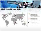 Professional Skydiving Editable PowerPoint Template