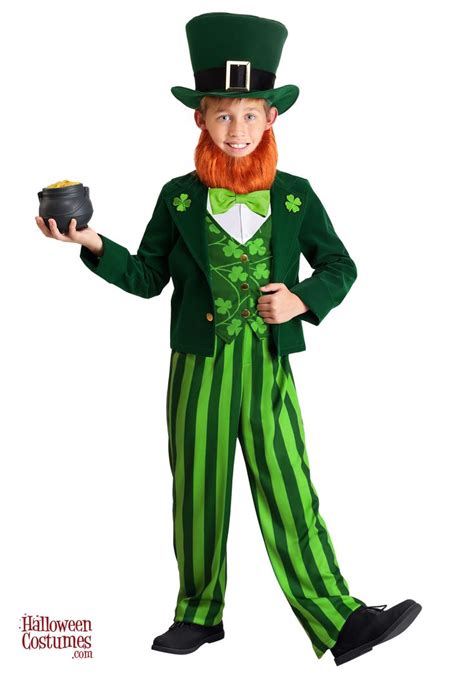 Kid's Leprechaun Costume | Leprechaun costume, Last minute halloween costumes, Scary halloween ...